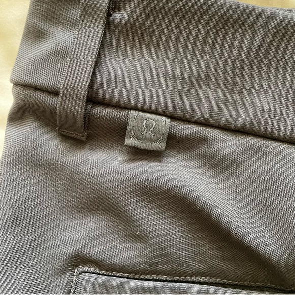 Mens 34 Lululemon Commission Pant Slim obsidian - Picture 2 of 6
